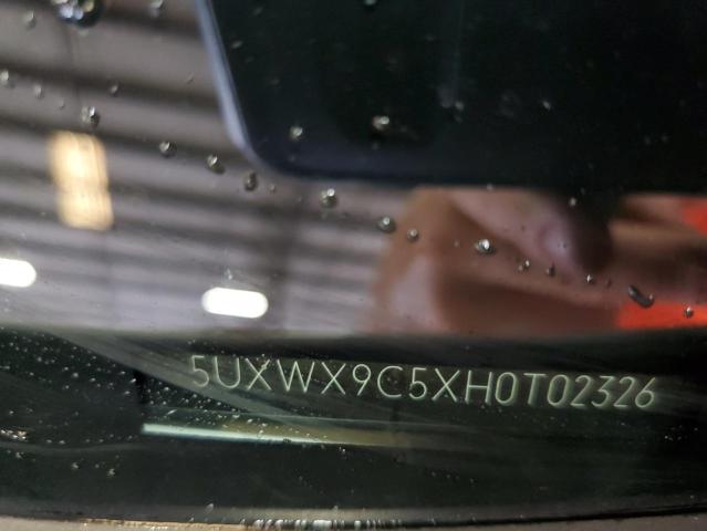 5UXWX9C5XH0T02326 BMW X3 Xdrive28i