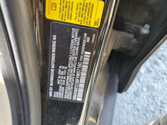 WBAVM1C56FVW57160 BMW X1 Sdrive28i