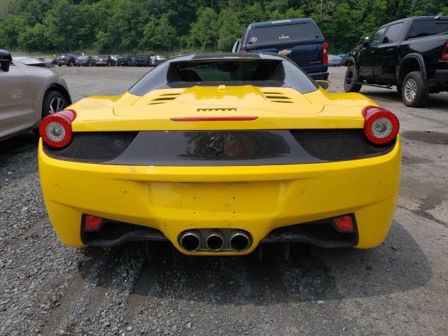 ZFF68NHA5E0197866 Ferrari 458 SPIDER