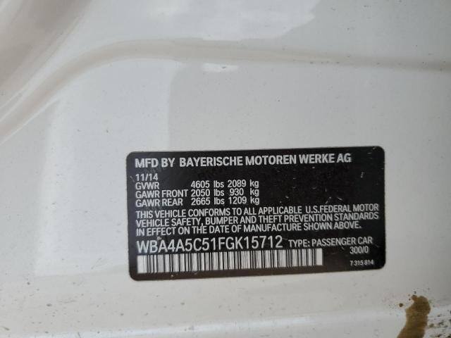 WBA4A5C51FGK15712 BMW 428 I Gran Coupe