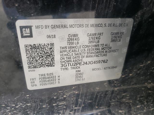 3GTU2PEJ4JG459762 GMC Sierra K1500 Denali