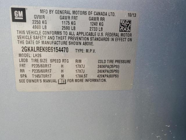 2GKALREK8E6154470 GMC Terrain Sle