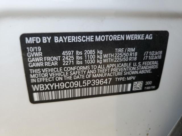 WBXYH9C09L5P39647 BMW X2 Sdrive28i