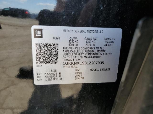 1GKKNXLS8LZ207935 GMC Acadia Denali