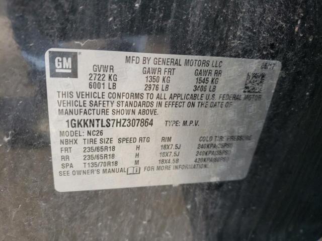 1GKKNTLS7HZ307864 GMC Acadia All Terrain