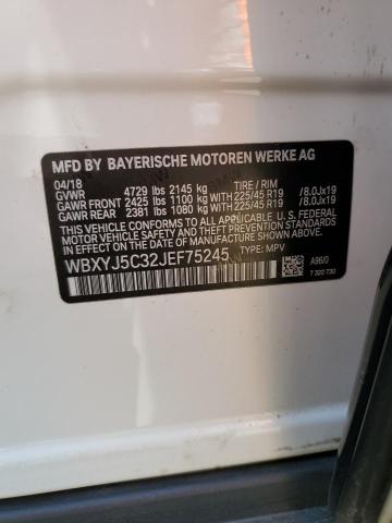 WBXYJ5C32JEF75245 BMW X2 Xdrive28i