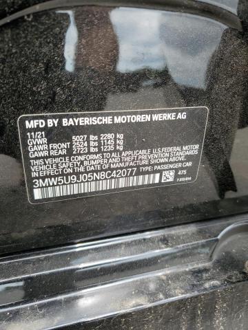 3MW5U9J05N8C42077 BMW M340XI