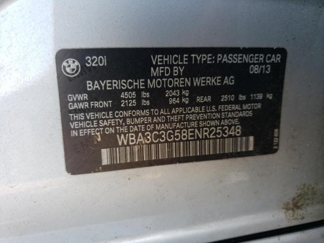 WBA3C3G58ENR25348 BMW 320 I Xdrive