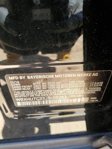 WBXHU7C33J5L05263 BMW X1 Sdrive28i