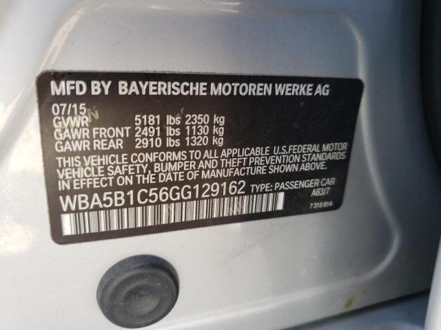 WBA5B1C56GG129162 BMW 535 I