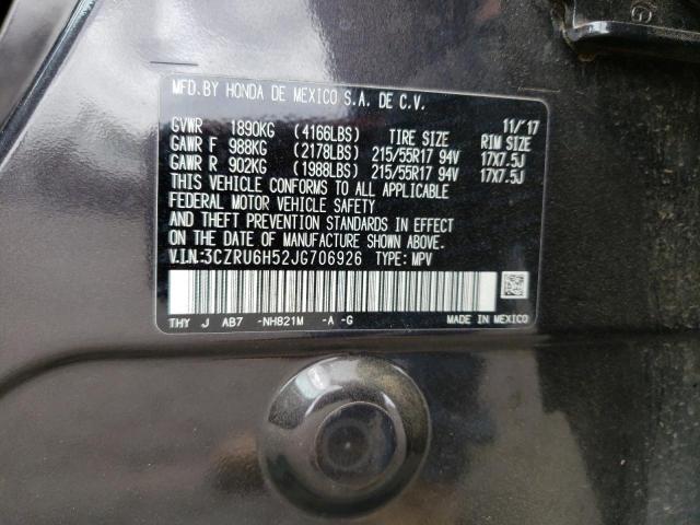 3CZRU6H52JG706926 Honda HR-V EX