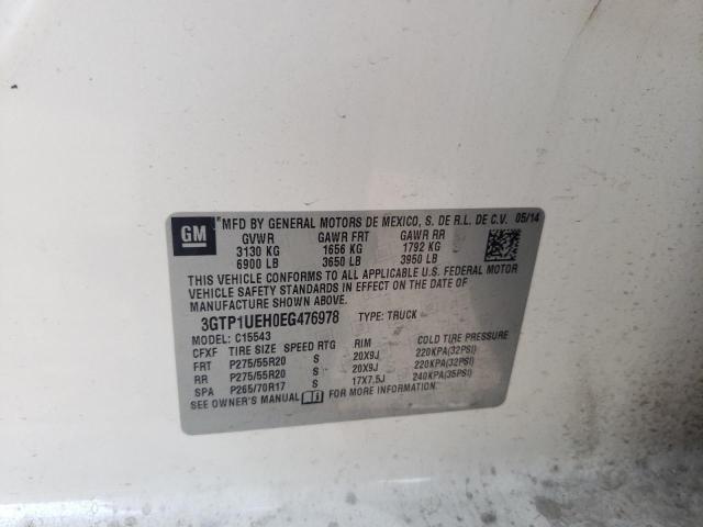3GTP1UEH0EG476978 GMC Sierra C1500 Sle