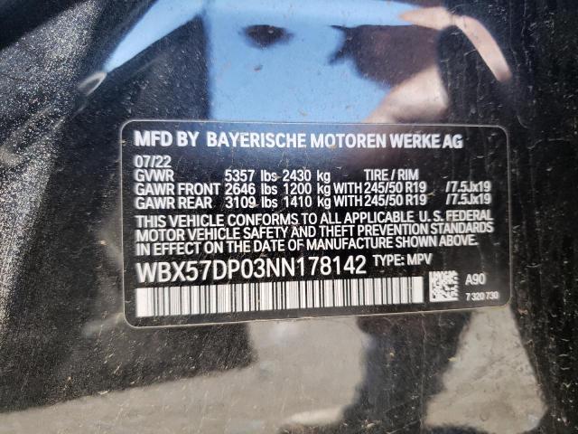 WBX57DP03NN178142 BMW X3 Xdrive30i