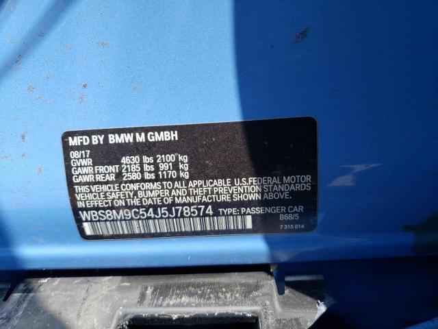 WBS8M9C54J5J78574 BMW M3