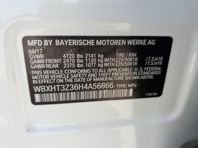 WBXHT3Z36H4A56866 BMW X1 Xdrive28i