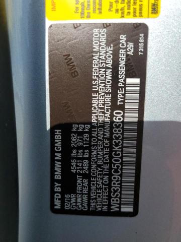 WBS3R9C50GK338360 BMW M4