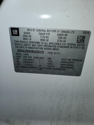 2GKALREK9E6265318 GMC Terrain Sle