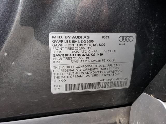 WA1E2AFY1M2101992 Audi Q5 E Premium Plus