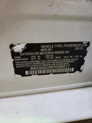WBA3A5G58FNS86617 BMW 328 I