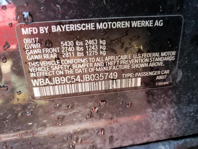 WBAJB9C54JB035749 BMW M550xi