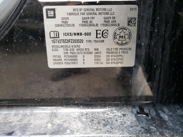 1GTV2TEC8FZ283529 GMC Sierra K1500