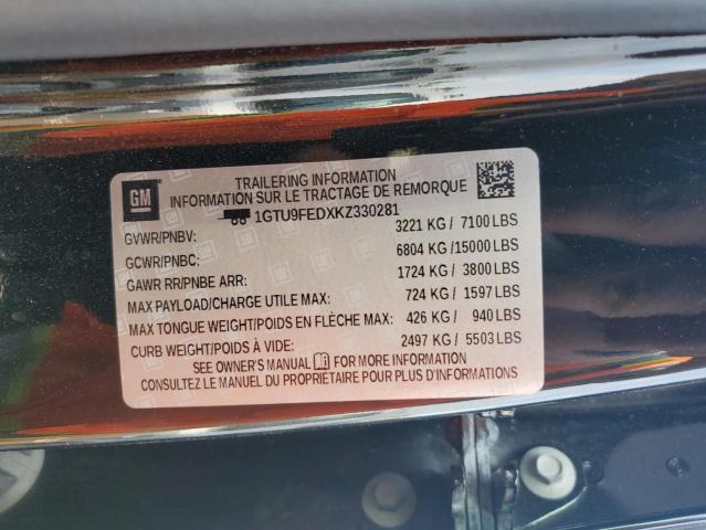 1GTU9FEDXKZ330281 GMC Sierra K1500 Denali