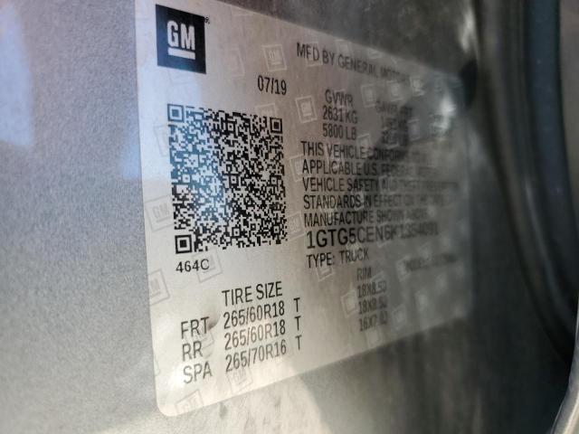 1GTG5CEN6K1354091 GMC CANYON SLE