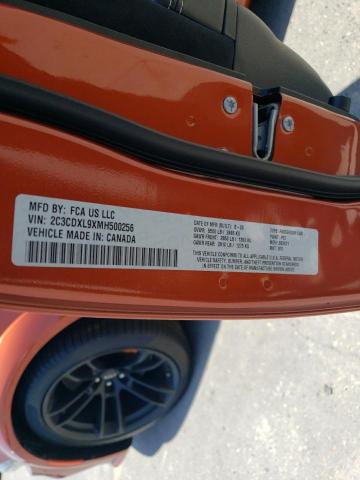 2C3CDXL9XMH500256 Dodge Charger Srt Hellcat