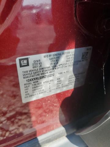 1GKKNNLS9HZ122212 GMC Acadia Slt-2