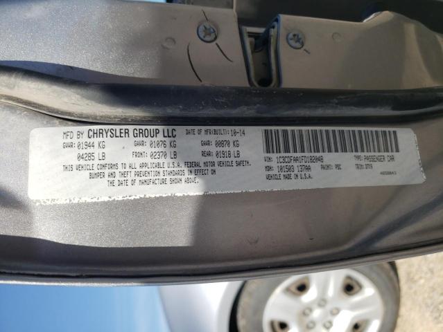 1C3CDFAA1FD182048 Dodge DART SE