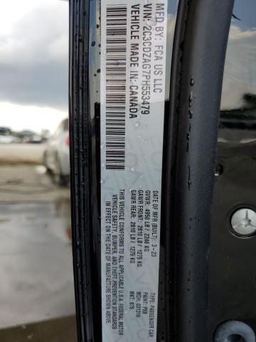 2C3CDZAG7PH553479 Dodge Challenger Sxt