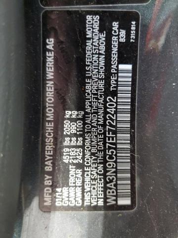 WBA3N9C57EF722402 BMW 428 XI