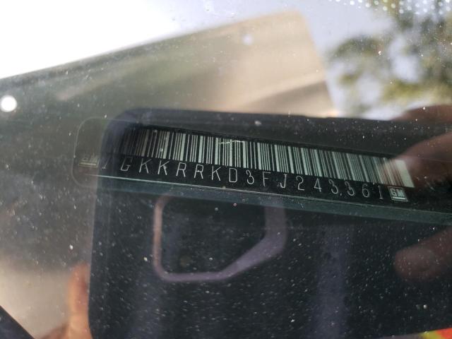 1GKKRRKD3FJ243361 GMC Acadia Slt-1