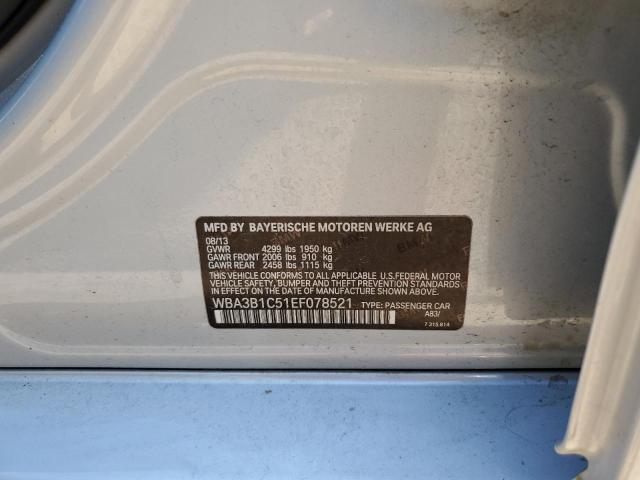 WBA3B1C51EF078521 BMW 320 I