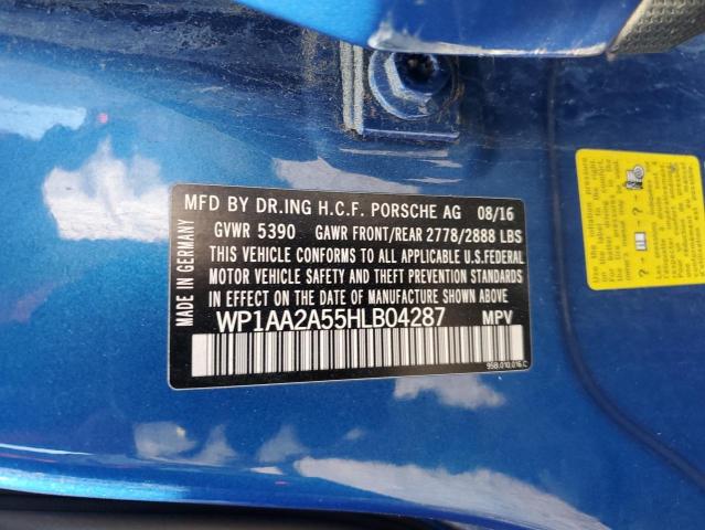 WP1AA2A55HLB04287 Porsche Macan