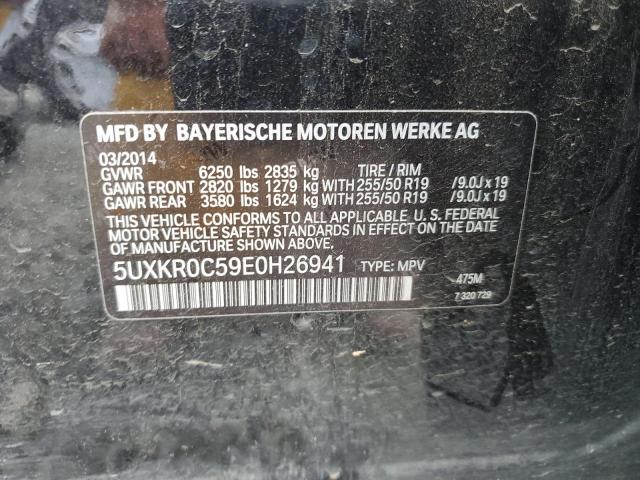 5UXKR0C59E0H26941 BMW X5 Xdrive35i