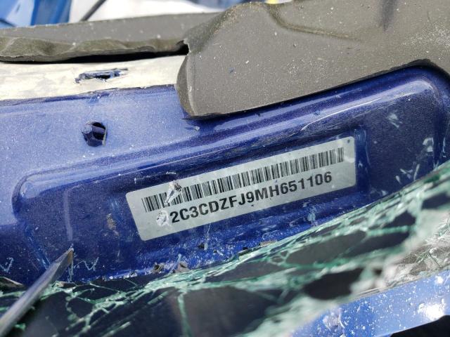 2C3CDZFJ9MH651106 Dodge Challenger R/t Scat Pack
