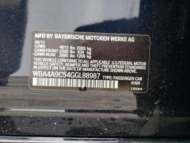 WBA4A9C54GGL88987 BMW 428 I Gran Coupe Sulev