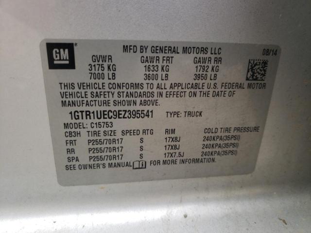 1GTR1UEC9EZ395541 GMC Sierra C1500 Sle