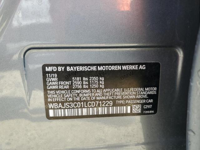 WBAJS3C01LCD71229 BMW 540 XI
