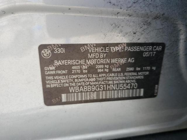 WBA8B9G31HNU55470 BMW 330 I