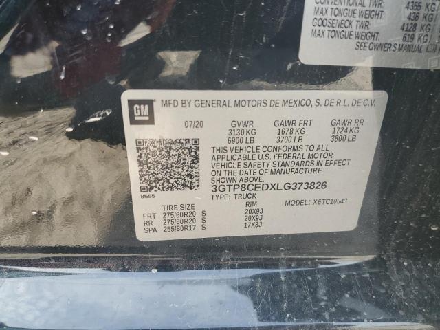 3GTP8CEDXLG373826 GMC Sierra C1500 Elevation