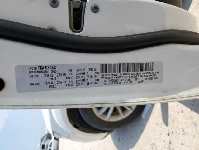 3C4PDCBG8GT126716 Dodge Journey Sxt
