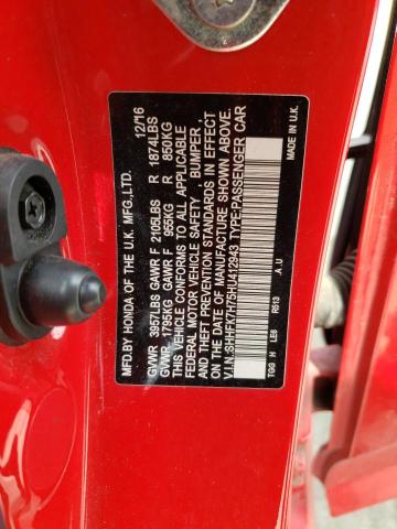SHHFK7H75HU412943 Honda CIVIC EXL