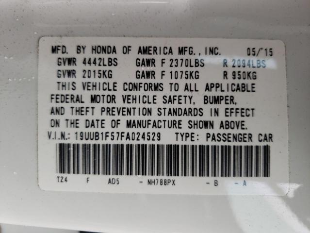 19UUB1F57FA024529 Acura TLX TECH