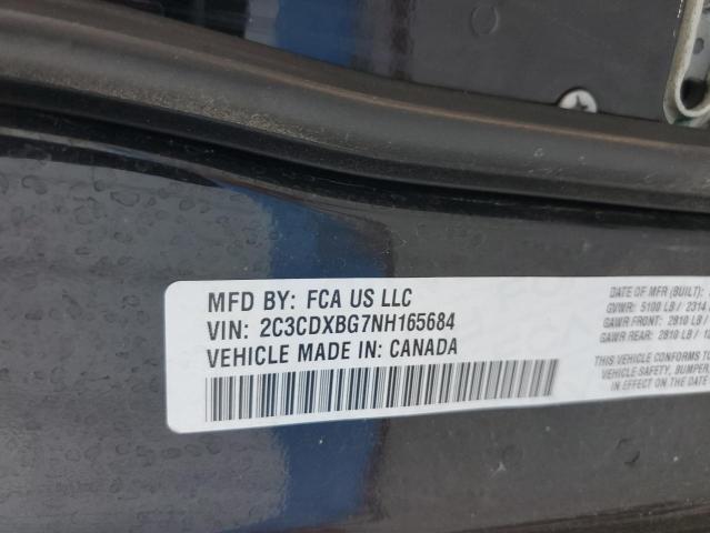2C3CDXBG7NH165684 Dodge Charger Sxt
