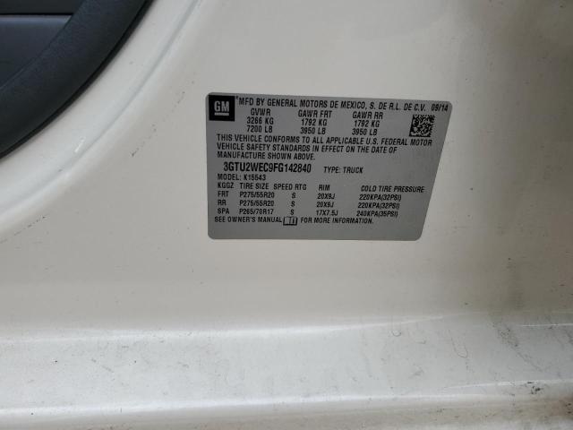 3GTU2WEC9FG142840 GMC Sierra K1500 Denali