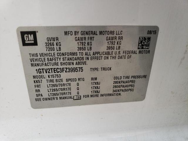 1GTV2TEC3FZ399575 GMC Sierra K1500