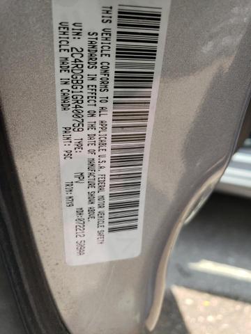 2C4RDGBG1GR400759 Dodge Grand Caravan Se