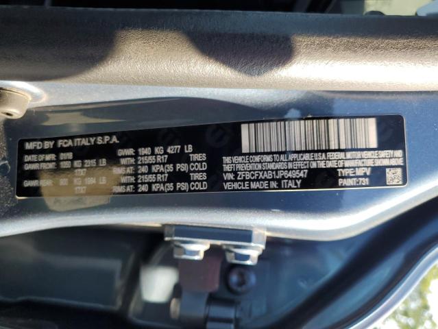 ZFBCFXAB1JP649547 Fiat 500x Pop